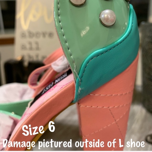 Iron Fist Mint Ice cream heels - Picture 5 of 8